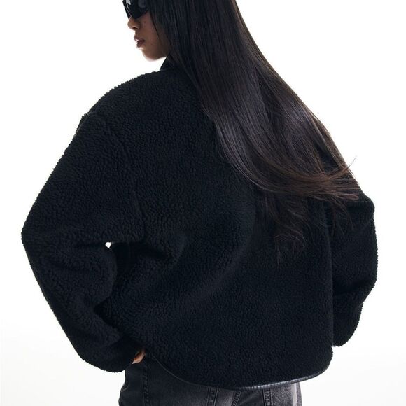 H&M Teddy Fleece Jacket New - Picture 5 of 8